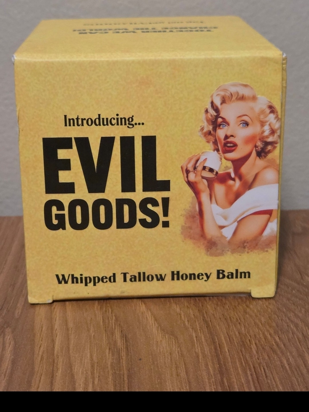 Evil Goods Whipped Tallow Honey Balm NEW & SEALED